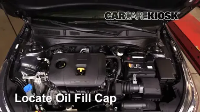 2019 Kia Forte LX 2.0L 4 Cyl. Huile Ajouter de l'huile